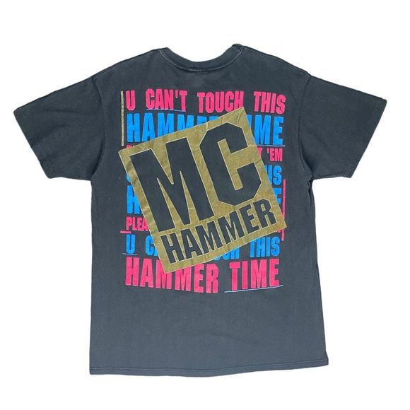 Vintage Hanes 90’s MC Hammer Crew Neck Tee - Size Large - Picture 6 of 7